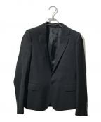 CELINEセリーヌ）の古着「グレイン ド プードル ウール 1B テーラードジャケット」｜ブラック