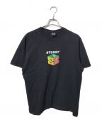 stussyステューシー）の古着「S64 Pigment Dyed T-Shirts」｜ブラック