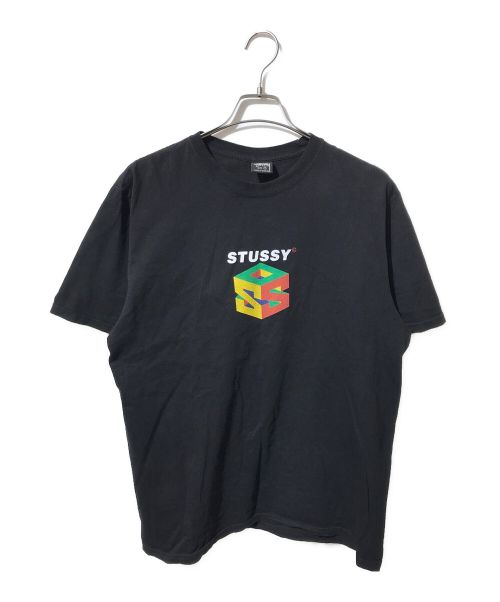 stussy（ステューシー）stussy (ステューシー) S64 Pigment Dyed T-Shirts ブラック サイズ:Mの古着・服飾アイテム