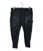 WHITE MOUNTAINEERING×THE TOKYOホワイトマウンテ二アニング×ザトーキョー）の古着「EX. STRETCHED HYBRID JOGGER PANTS」｜ブラック