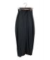 ENFOLD（エンフォルド）の古着「Asymmetric Wide Leg Trousers」｜ブラック