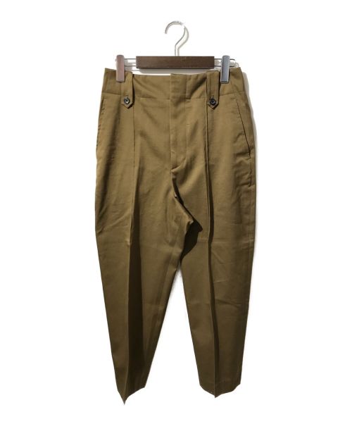 MARGARET HOWELL（マーガレットハウエル）MARGARET HOWELL (マーガレットハウエル) DRY COTTON TWILL ドライコットンツイル パンツ ブラウン サイズ:1の古着・服飾アイテム