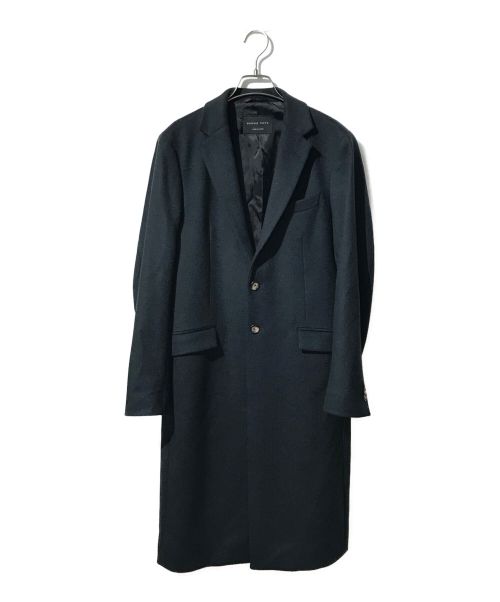 BESPOKE TOKYO（ビスポークトウキョウ）BESPOKE TOKYO (ビスポークトウキョウ) CASHMERE SINGLE CHESTER COAT/カシミヤシングルチェスターコート ブラック サイズ:1の古着・服飾アイテム