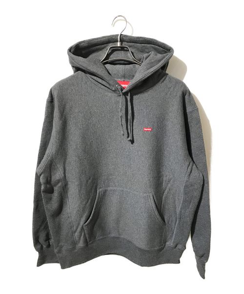 SUPREME（シュプリーム）Supreme (シュプリーム) Small Box Hooded Sweatshirt グレー サイズ:Mの古着・服飾アイテム