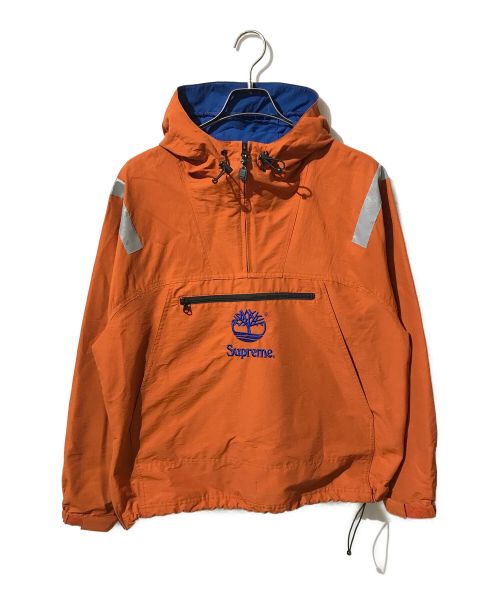 SUPREME（シュプリーム）Supreme (シュプリーム) Timberland (ティンバーランド) Reflective Taping Anorak ブラウン サイズ:Sの古着・服飾アイテム