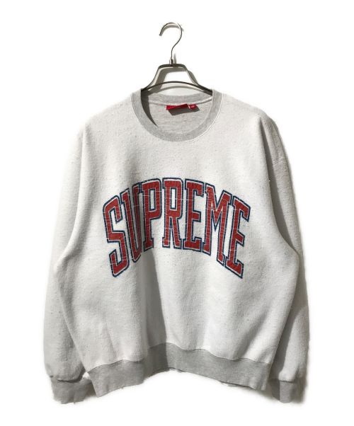 SUPREME（シュプリーム）SUPREME (シュプリーム) Inside Out Crewneck グレー サイズ:LARGEの古着・服飾アイテム