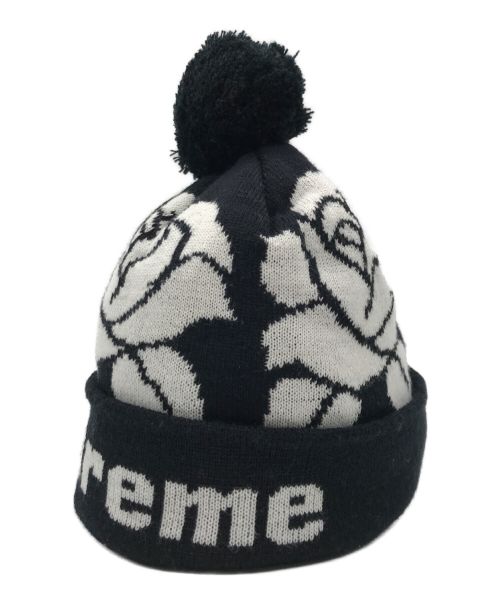 SUPREME（シュプリーム）SUPREME (シュプリーム) Rose Beanie ブラックの古着・服飾アイテム