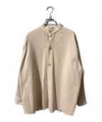 AURALEEオーラリー）の古着「WASHED SHANKAR WIDE CORDUROY OVER SHIRTS」｜ベージュ