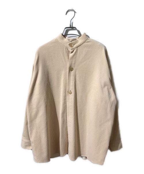 AURALEE（オーラリー）AURALEE (オーラリー) WASHED SHANKAR WIDE CORDUROY OVER SHIRTS ベージュ サイズ:1の古着・服飾アイテム