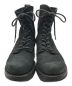 MR.OLIVE (ミスターオリーブ) WATER PLOOFE NUBUCK LEATHER LACE UP LOGGER BOOTS ブラック サイズ:9ハーフ：5800円