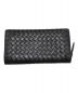 BOTTEGA VENETA (ボッテガベネタ) イントレチャートロングウォレット ボルドー：9800円