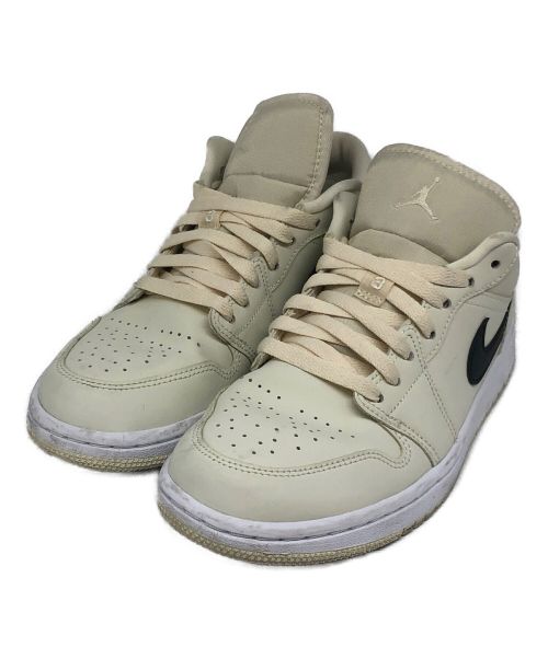 NIKE（ナイキ）NIKE (ナイキ) WMNS Air Jordan 1 Low アイボリー サイズ:25の古着・服飾アイテム