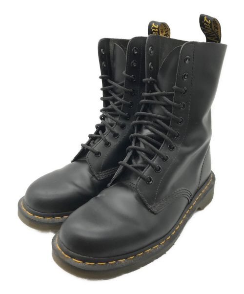 Dr.Martens（ドクターマーチン）Dr.Martens (ドクターマーチン) 10ホールブーツ ブラック サイズ:UK9の古着・服飾アイテム