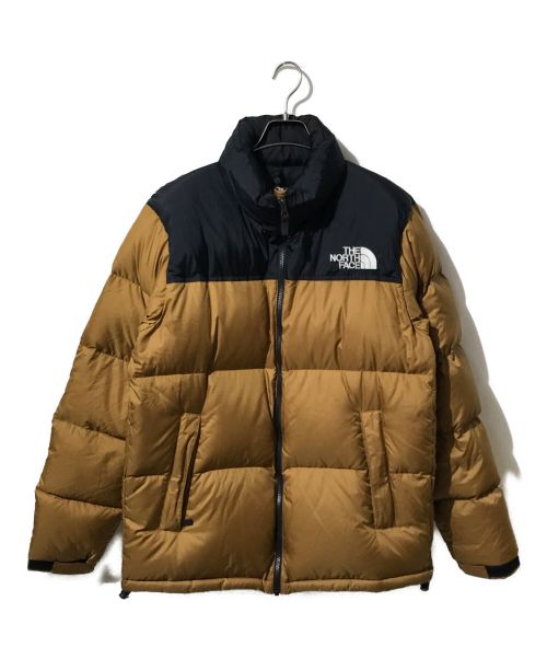 THE NORTH FACE（ザ ノース フェイス）THE NORTH FACE (ザ ノース フェイス) ヌプシジャケット ブラック×ブラウン サイズ:XXLの古着・服飾アイテム