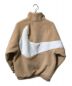 NIKE (ナイキ) BIG SWOOSH SHERPA JAKET ベージュ サイズ:XXL：7800円