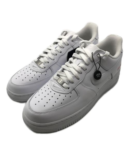 NIKE（ナイキ）NIKE (ナイキ) SUPREME (シュプリーム) AIR FORCE1 LOW/エアフォースワンロー ホワイト サイズ:US8.5/UK7.5/EUR42の古着・服飾アイテム