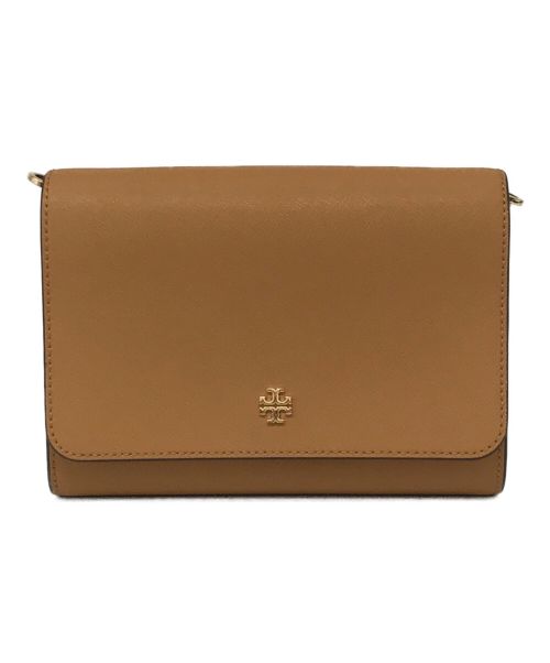 TORY BURCH（トリーバーチ）TORY BURCH (トリーバーチ) チェーンショルダーバッグ ブラウンの古着・服飾アイテム