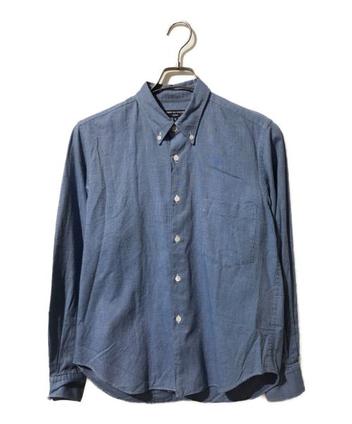 COMME des GARCONS SHIRT（コムデギャルソンシャツ）COMME des GARCONS SHIRT (コムデギャルソンシャツ) ボタンダウンシャツ ブルー サイズ:Sの古着・服飾アイテム