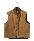 CarHarttカーハート）の古着「SANDSTONE VEST」｜ブラウン