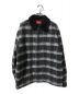 SUPREME（シュプリーム）の古着「Faux Fur Collar Flannel Shirt」｜グレー