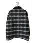 SUPREME (シュプリーム) Faux Fur Collar Flannel Shirt グレー サイズ:M：7800円