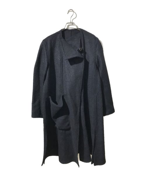 LEMAIRE（ルメール）LEMAIRE (ルメール) WRAP OVER COAT ネイビー サイズ:34の古着・服飾アイテム