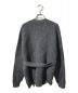 AURALEE (オーラリー) MILLED FRENCH MERINO RIB KNIT CARDIGAN グレー サイズ:1：22800円