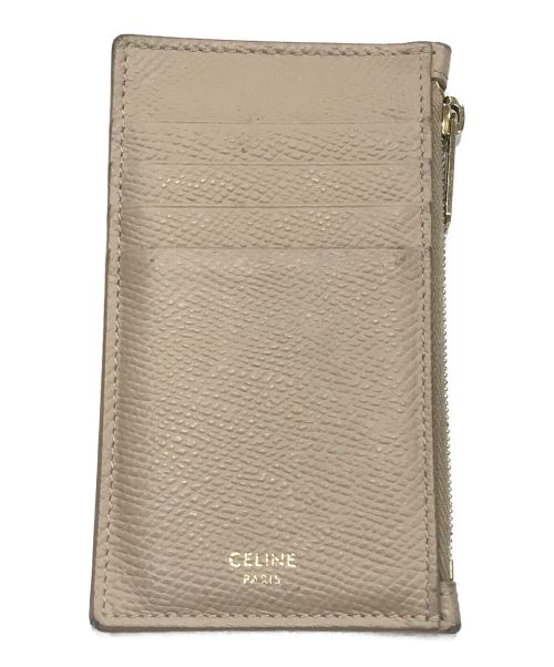 CELINE（セリーヌ）CELINE (セリーヌ) カードケース ベージュの古着・服飾アイテム