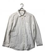 BURBERRY LONDONバーバリーロンドン）の古着「Logo Detail Cotton Poplin Shirt」｜ホワイト