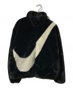 NIKEナイキ）の古着「WMNS FAUX FUR JACKET」｜ブラック