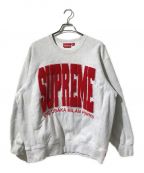 SUPREMEシュプリーム）の古着「Cities Arc Crewneck」｜グレー