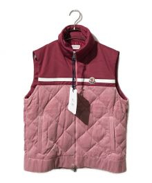 MONCLER（モンクレール）の古着「VEST/ダウンベスト」｜ピンク