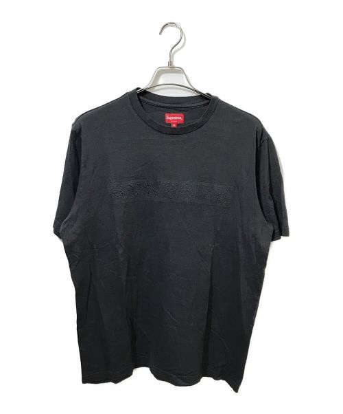 SUPREME（シュプリーム）SUPREME (シュプリーム) EMBOSSED VINES S/S TOP チャコールグレー サイズ:Mの古着・服飾アイテム