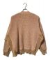 YOKE (ヨーク) 5G CONNECTING RIB CARDIGAN ライトピンク×ベージュ サイズ:2：12800円