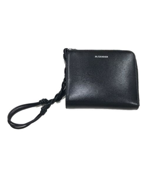 JIL SANDER（ジルサンダー）JIL SANDER (ジルサンダー) CREDIT CARD PURSE ブラックの古着・服飾アイテム