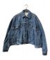 77circa（ナナナナサーカ）の古着「wide denim jacket」｜インディゴ