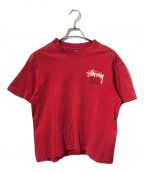 stussyステューシー）の古着「FEELIN IRIE Tシャツ」｜レッド