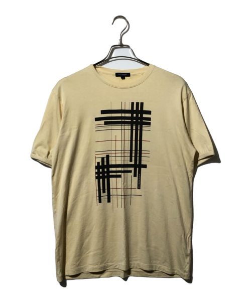 BURBERRY LONDON（バーバリーロンドン）BURBERRY LONDON (バーバリーロンドン) メガチェックプリントtシャツ イエロー サイズ:Lの古着・服飾アイテム