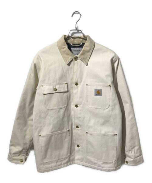 CarHartt（カーハート）CarHartt (カーハート) MICHIGAN COAT アイボリー サイズ:Lの古着・服飾アイテム