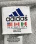 中古・古着 adidas (アディダス) 90‘Sリバーシブルアノラックパーカー グレー×ブラック サイズ:M：6000円