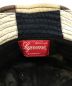 中古・古着 SUPREME (シュプリーム) patchwork bell hat グリーン×レッド：7800円