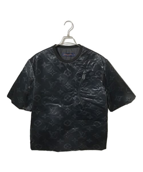 LOUIS VUITTON（ルイ ヴィトン）LOUIS VUITTON (ルイ ヴィトン) テクニカル ショートスリーブシャツ ブラック サイズ:XSの古着・服飾アイテム