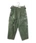 MARKA（マーカ）の古着「BAKER PANTS PAINTED」｜グリーン