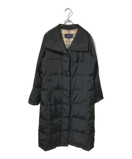 BURBERRY LONDON（バーバリーロンドン）BURBERRY LONDON (バーバリー ロンドン) ダウンコート ブラック サイズ:40の古着・服飾アイテム