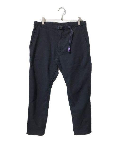 THE NORTHFACE PURPLELABEL（ザ・ノースフェイス パープルレーベル）THE NORTHFACE PURPLELABEL (ザ・ノースフェイス パープルレーベル) Polyester Serge Field Pants ネイビー サイズ:34の古着・服飾アイテム