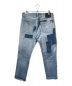 LEVI'S MADE&CRAFTED (リーバイスメイドクラフテッド) 501 HAIGHTパッチワークデニムパンツ インディゴ サイズ:34：9800円