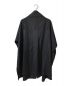 ANREALAGE (アンリアレイジ) ZOOM GABARDINE COLLAR PONCHO ブラック サイズ:OS：11000円