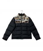 THE NORTH FACE×PENDLETONザ ノース フェイス×ペンドルトン）の古着「アーガイルダウンジャケット」｜ベージュ