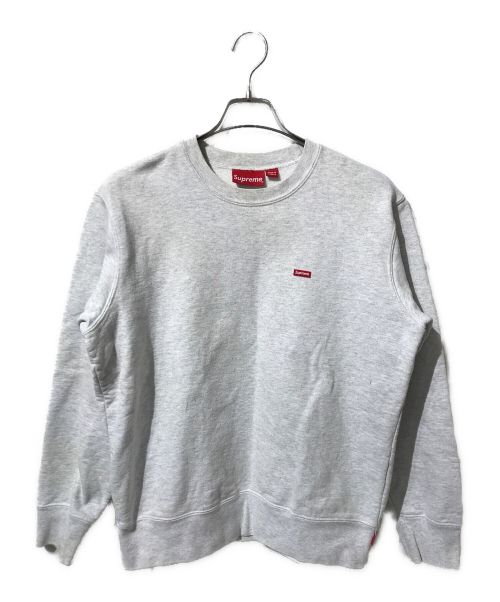 SUPREME（シュプリーム）Supreme (シュプリーム) Small Box Logo Crewneck グレー サイズ:Sの古着・服飾アイテム