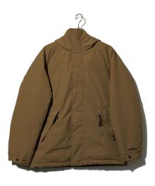 +PHENIX×EDIFICE（プラスフェニックス×エディフィス）の古着「別注 GORE-TEX フード ダウンジャケット」｜ブラウン